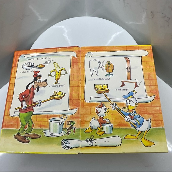 Mickey Mouse's Joke Book, Disney's Wonderful World of Reading (1973, hardcover) - Picture 4 of 6